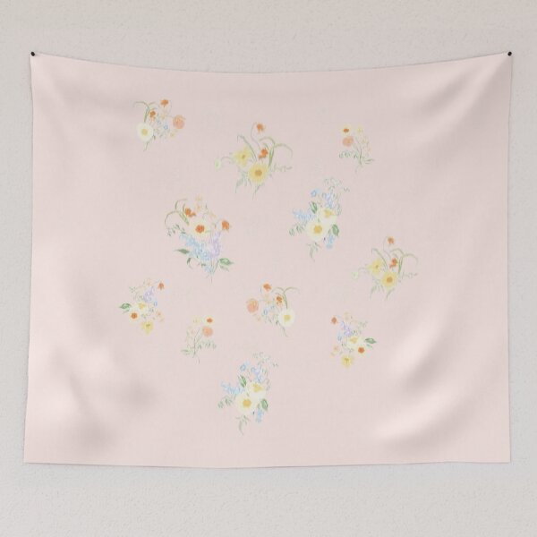 Artikelvorschau, botanische Illustration Waldblumen entworfen und verkauft von letsgow8th.