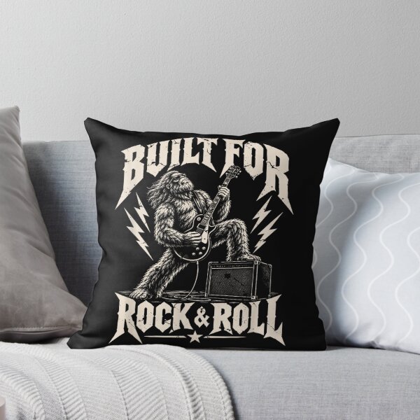 Item preview, Bigfoot Lets Rock Rock&Roll Vintage Sasquatch Rock Concert designed and sold by Capisedo.