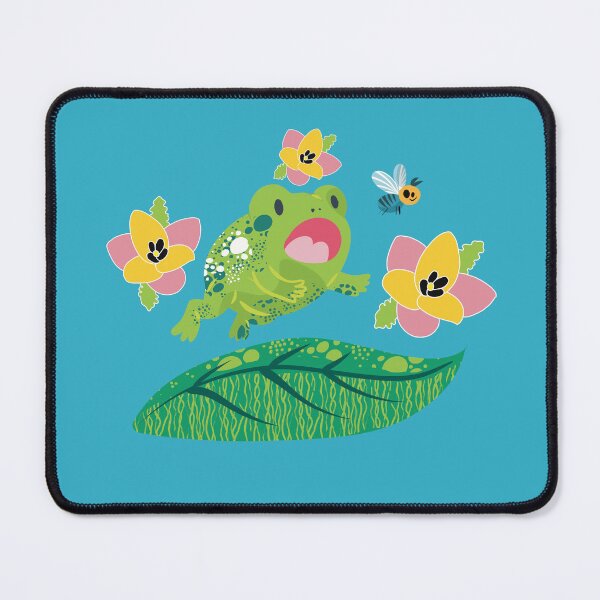 Item preview, Happy Frog Chasing Fly designed and sold by IvysCreativityHouse.