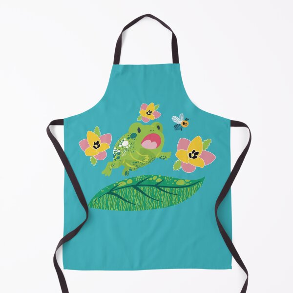 Item preview, Happy Frog Chasing Fly  designed and sold by IvysCreativityHouse.