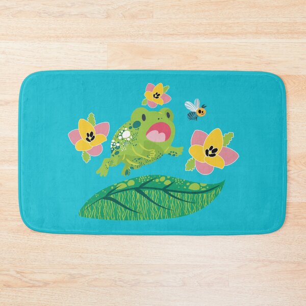 Item preview, Happy Frog Chasing Fly  designed and sold by IvysCreativityHouse.