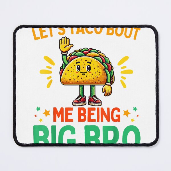 Item preview, Let's Taco Bout Me Being Big Bro Brother Baby Announcement T-Shirt designed and sold by gidget-gadget.