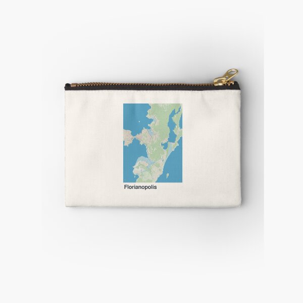Item preview, Florianopolis Minimalistic Map Art designed and sold by MapsNerd.