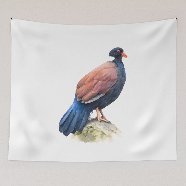 Item preview, Tooth-billed Pigeon (Manumea) designed and sold by HOMETOWN86.