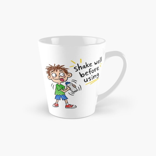 Item preview, Shake Well Before Using - Funny Crayon Illustration Art Print designed and sold by BLUESKY11a.