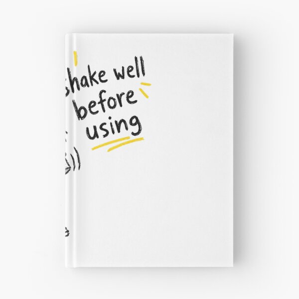 Item preview, Shake Well Before Using - Funny Crayon Illustration Art Print designed and sold by BLUESKY11a.