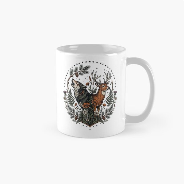 Item preview, Wild Wolf and Deer Woodland designed and sold by naragon4289.