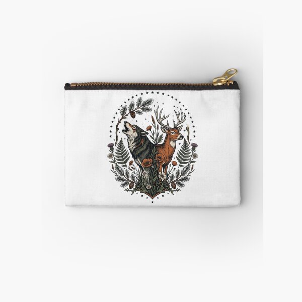 Item preview, Wild Wolf and Deer Woodland designed and sold by naragon4289.