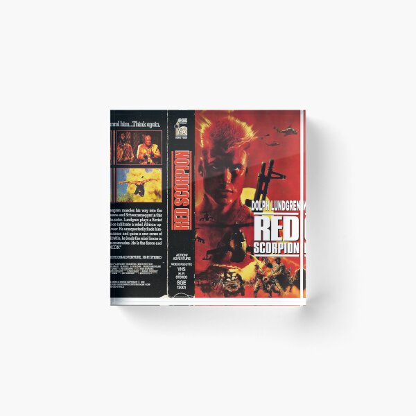 Item preview, Red Scorpion VHS designed and sold by Fed Up Design & Creation.