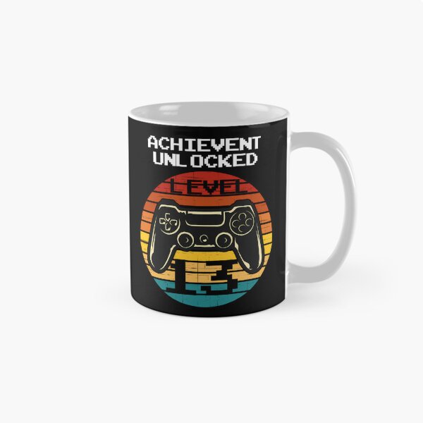 Item preview, Birthday Achievement Unlocked Level Up Gamer designed and sold by allaso-gan.