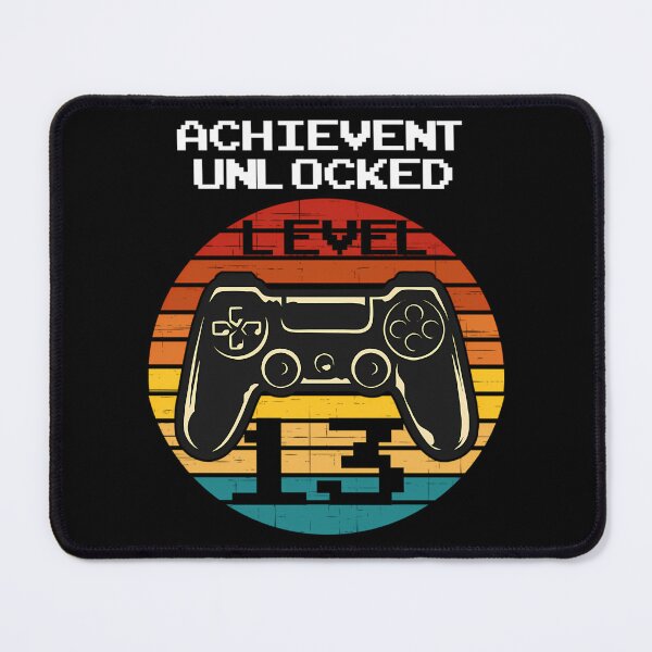 Item preview, Birthday Achievement Unlocked Level Up Gamer designed and sold by allaso-gan.