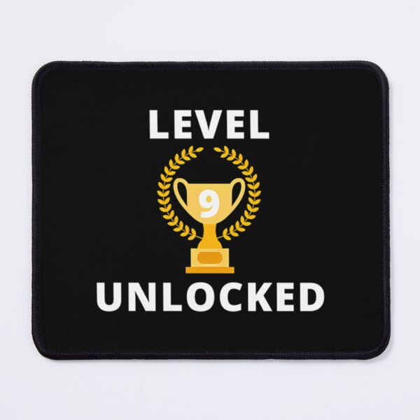 Item preview, Level 9 Unlocked - Gamer Birthday Gift designed and sold by allaso-gan.