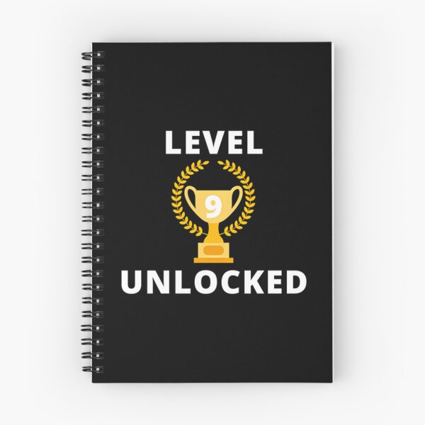 Item preview, Level 9 Unlocked - Gamer Birthday Gift designed and sold by allaso-gan.
