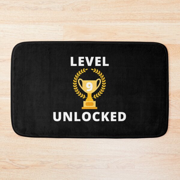 Item preview, Level 9 Unlocked - Gamer Birthday Gift designed and sold by allaso-gan.