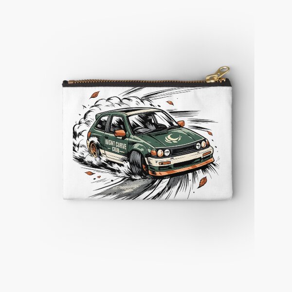 Item preview, Night Curve Club Retro Drift Car Style Street Racing Art Design designed and sold by inkoutninja.
