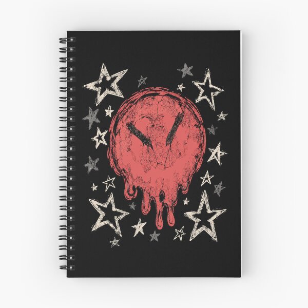 Artikelvorschau, Schmelzende rote Kugel Grunge Stern Grafik Soft Grunge Punk Grunge entworfen und verkauft von Yellowriversss.