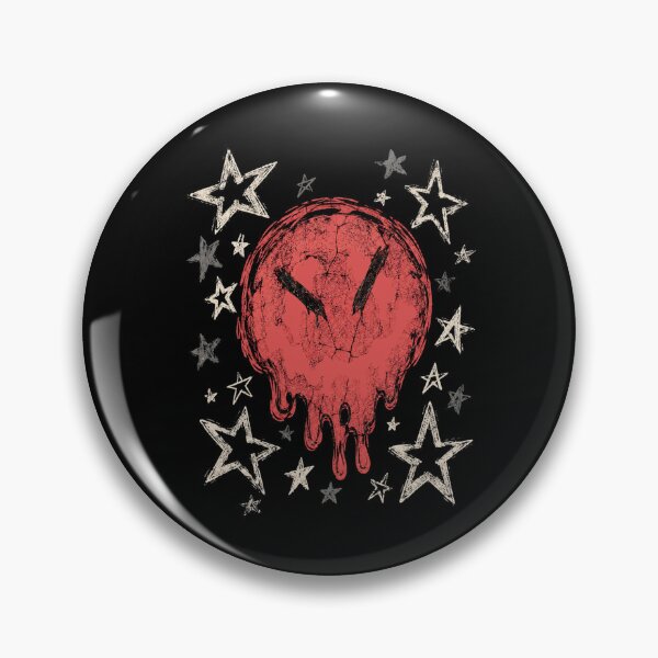 Item preview, Melting Red Sphere Grunge Star Graphic Soft Grunge Punk Grunge designed and sold by Yellowriversss.