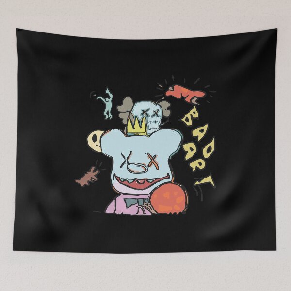 Item preview, Urban Art Skull Plush Character Design designed and sold by SusieYost.