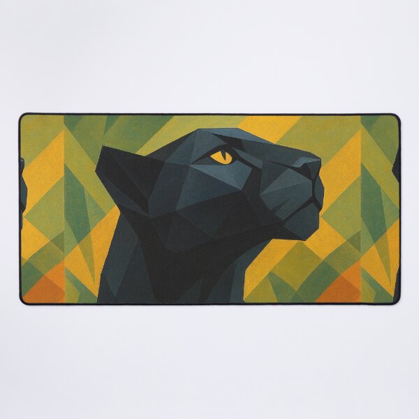 Item preview, Black Panther - a Geometric illustration. designed and sold by GalleryKauffeld.