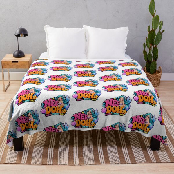Item preview, Cute Retro Mermaid Squeeze Stretch Smile Ocean Art designed and sold by Bhaskar Digital Art.