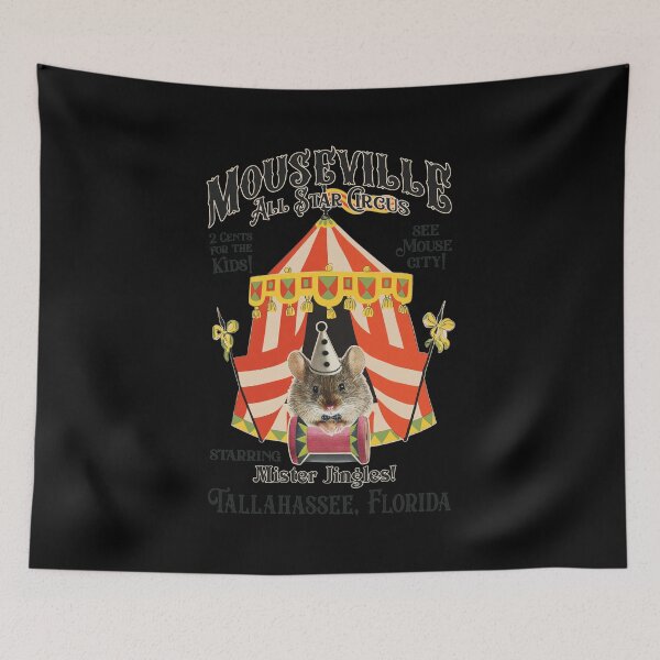 Item preview, Mouseville All Star Circus Show Vintage Print designed and sold by Giannihanahan.