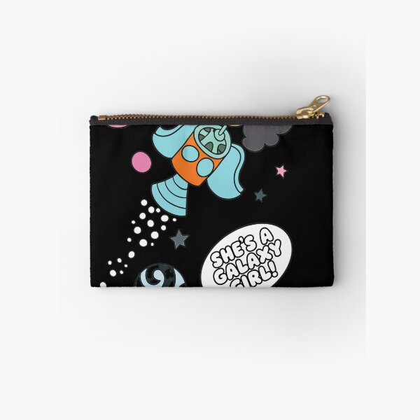 Item preview, She's A Galaxy Girl Retro Space Cartoon Art designed and sold by SusieYost.