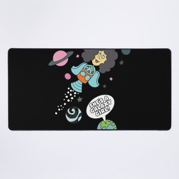 Item preview, She's A Galaxy Girl Retro Space Cartoon Art designed and sold by SusieYost.