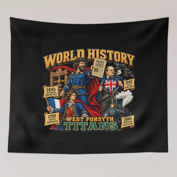 Item preview, World History West Forsyth Teachers designed and sold by PAROSSA.