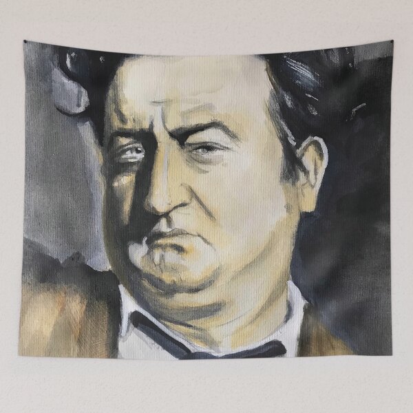 Item preview, Brendan Behan Portrait – Irish Writer, Poet & Dublin Literary Legend Art designed and sold by ConorKeeganArt.