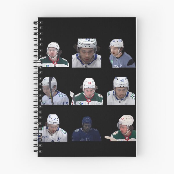 Item preview, Quinn Hughes Many Moods Hockey designed and sold by MaraAnita.