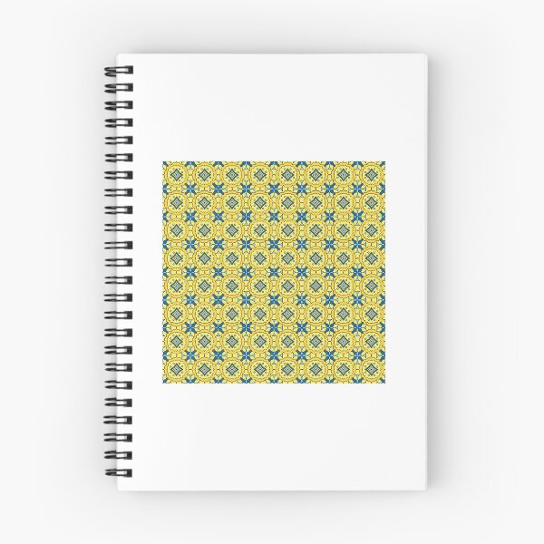 Item preview, Golden Blue Decorative Geometric Pattern designed and sold by scholenhellenaa.