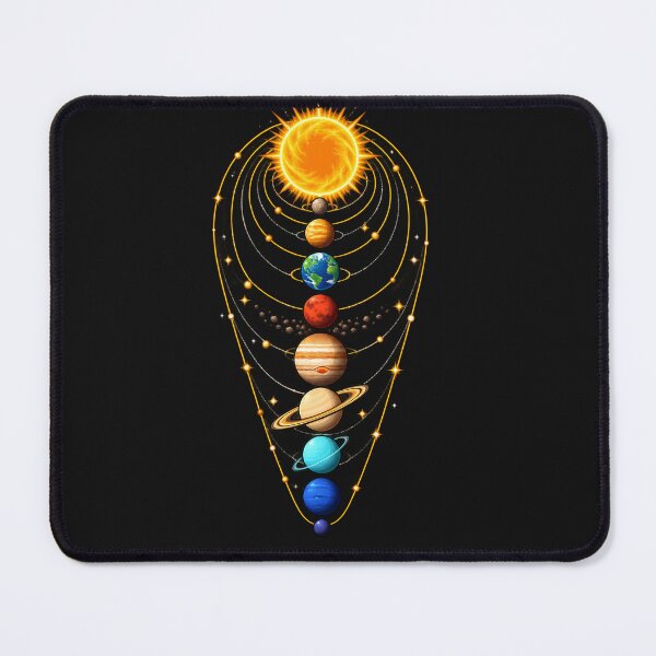Item preview, Space Solar System Lover Retro Solar Design designed and sold by Genius Geek.