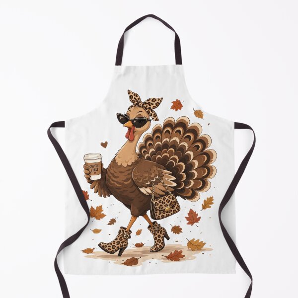 Item preview, Too Glam To Give A Gobble Funny Thanksgiving Coffee designed and sold by CF_VintageDesign.
