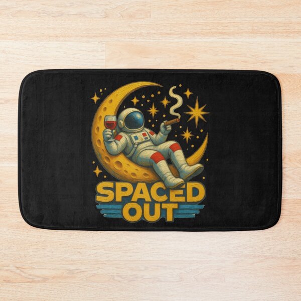 Item preview, Spaced Out Astronaut Moon Space Lover Retro Space designed and sold by Genius Geek.