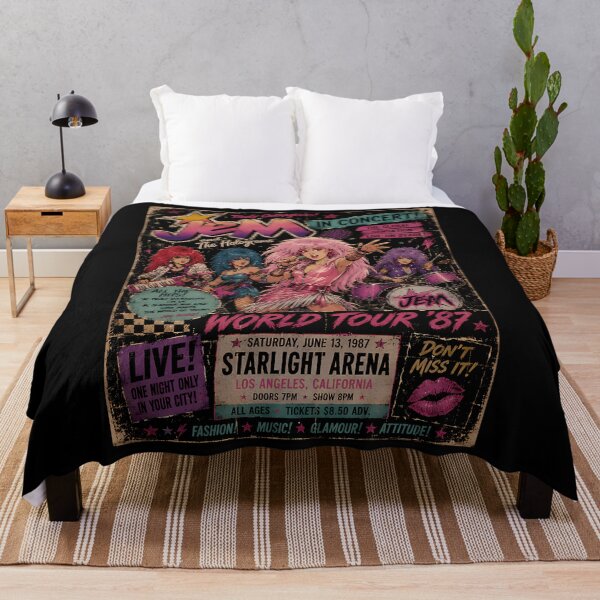 Item preview, Jem And The Holograms World Tour 87 Concert Fan Art designed and sold by Shyieko.