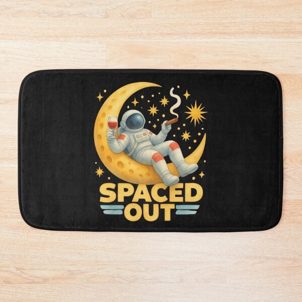 Item preview, Spaced Out Astronaut Moon Space Lover Retro Space designed and sold by Genius Geek.