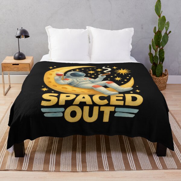 Item preview, Spaced Out Astronaut Moon Space Lover Retro Space designed and sold by Genius Geek.