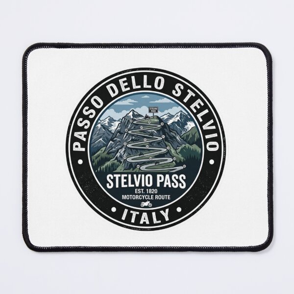 Item preview, Passo Dello Stelvio Italy Stelvio Pass Motorcycle Route designed and sold by jeshands.