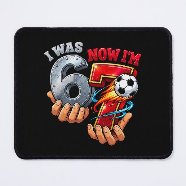 Item preview, I Was 6 Now I'm 7 Soccer Funny 7th Birthday Party designed and sold by khdmalakarak.