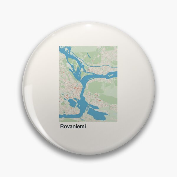 Item preview, Rovaniemi Minimalistic Map Art designed and sold by MapsNerd.