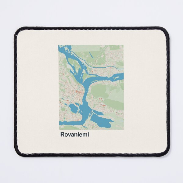 Item preview, Rovaniemi Minimalistic Map Art designed and sold by MapsNerd.