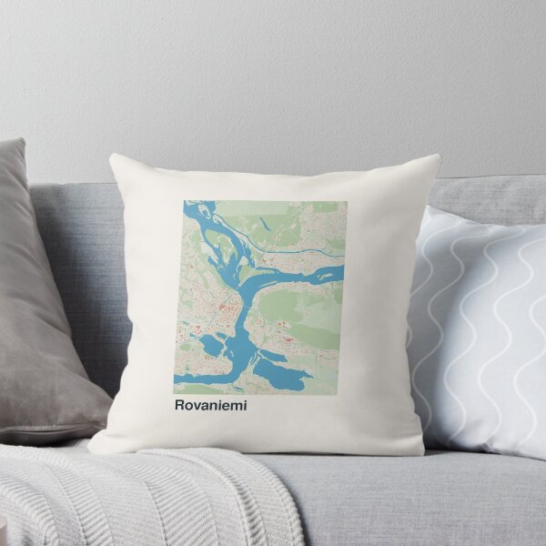 Item preview, Rovaniemi Minimalistic Map Art designed and sold by MapsNerd.