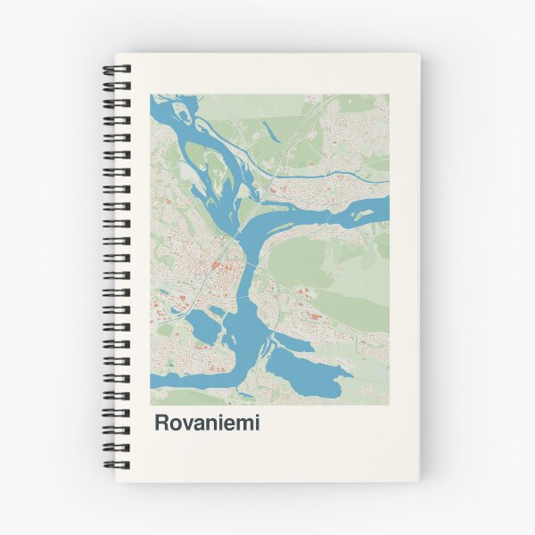 Item preview, Rovaniemi Minimalistic Map Art designed and sold by MapsNerd.