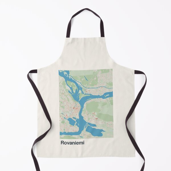Item preview, Rovaniemi Minimalistic Map Art designed and sold by MapsNerd.
