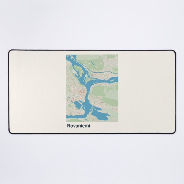 Item preview, Rovaniemi Minimalistic Map Art designed and sold by MapsNerd.