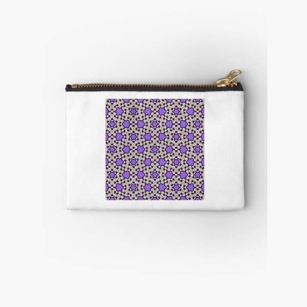 Item preview, Purple and Gold Ornamental Floral Pattern designed and sold by scholenhellenaa.