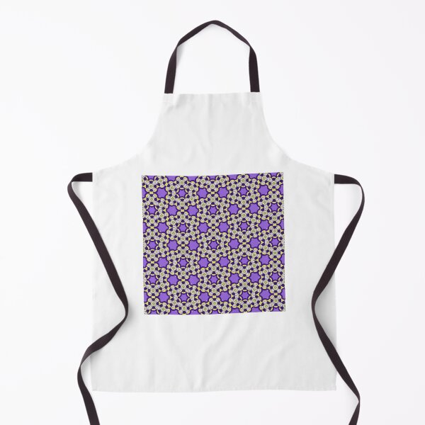 Item preview, Purple and Gold Ornamental Floral Pattern designed and sold by scholenhellenaa.