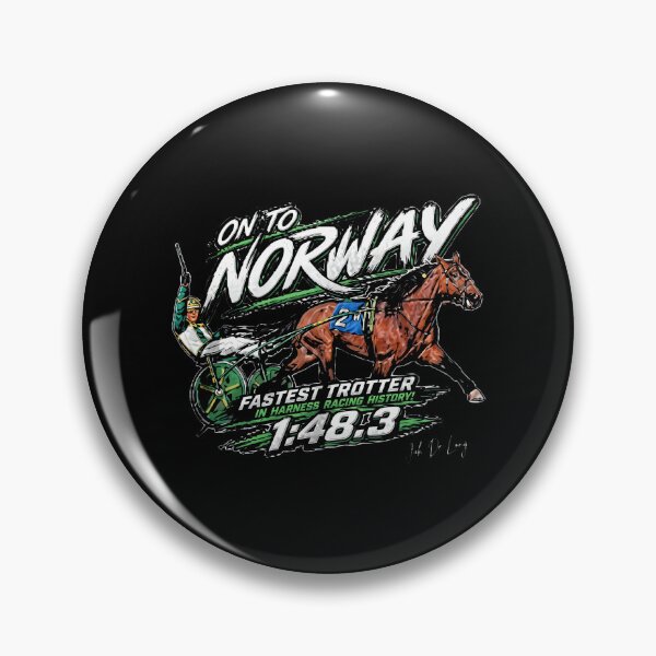 Item preview, Jiggy De Long - On To Norway - Fastest Trotter In Harness Racing History 1:48.3 designed and sold by ismaelgeme.