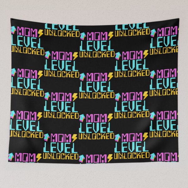 Item preview, Mom Level Unlocked designed and sold by allaso-gan.