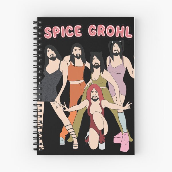 Item preview, Spice Grohl Parody Music Humor Art designed and sold by SusieYost.